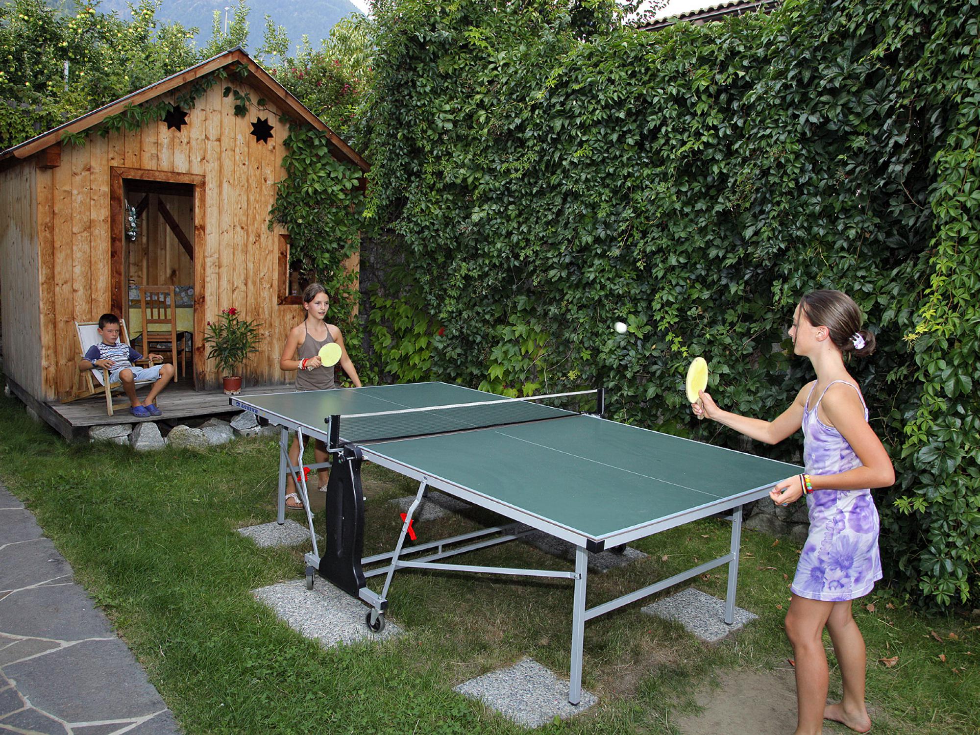 Ping pong fun for everyone, young and old